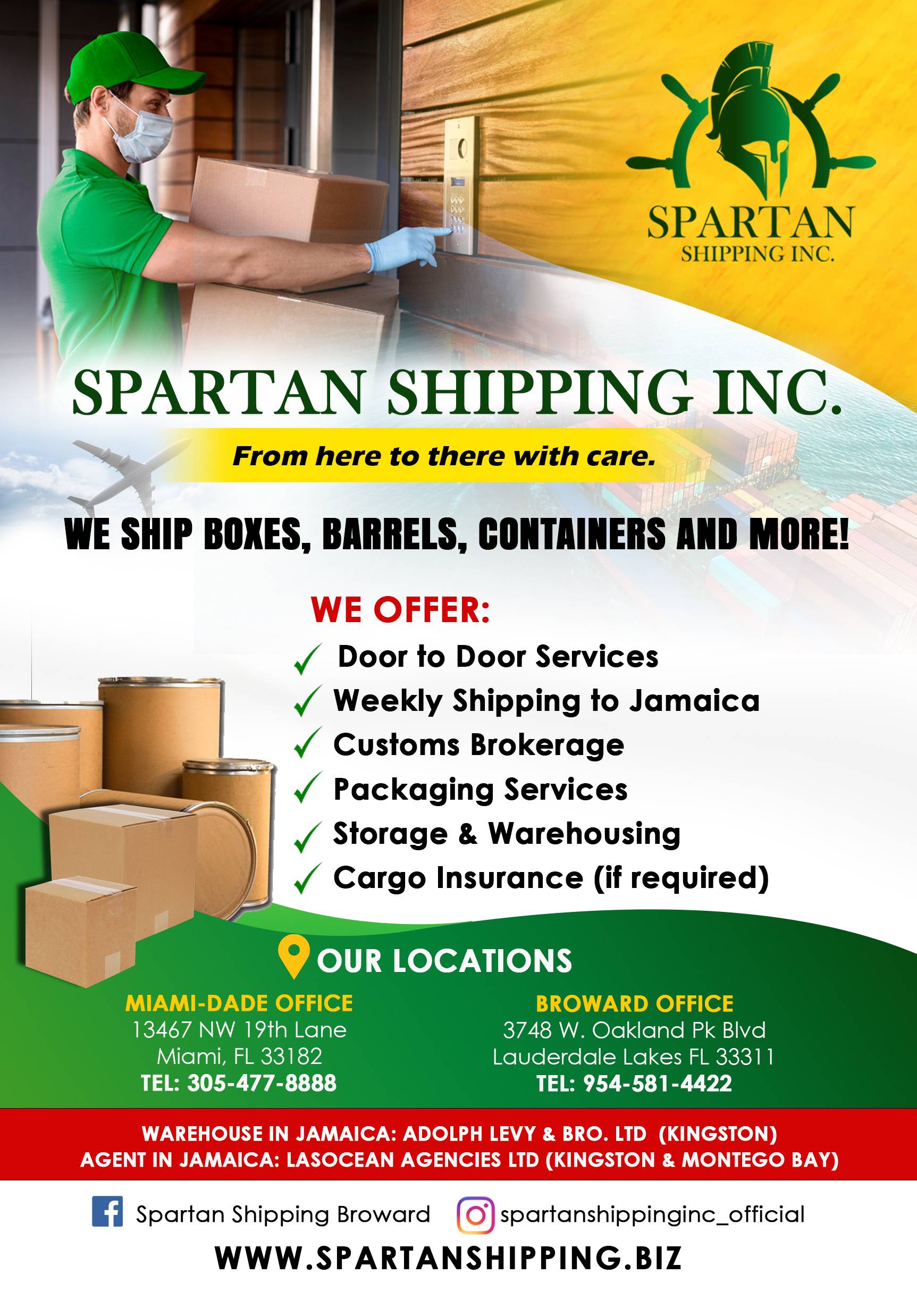 Spartan Shipping Flyer